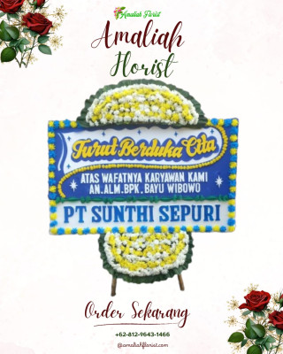 Papan Bunga Duka di Swandiwe