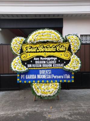Papan Bunga Duka di Swandiwe