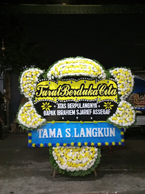 Papan Bunga Duka di Swandiwe