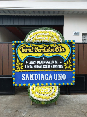 Papan Bunga Duka di Swandiwe